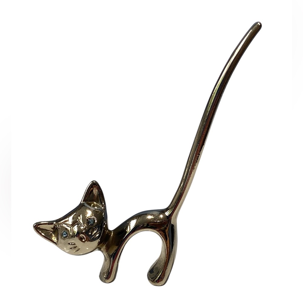 Vintage cat ring holder